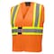 Pioneer Safety Vest, Hi-Vis, Orange, FR, S/M V2510850U-S/M - alternate 1